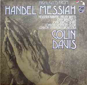 Handel / Heather Harper / Helen Watts / John Wakefield / John Shirley-Quirk ...