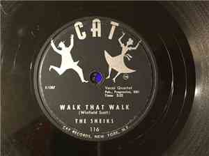 The Sheiks - Walk That Walk / The Kissing Song (Sweetie Lover)