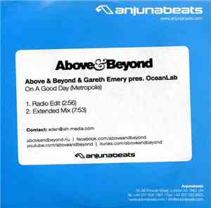 Above & Beyond & Gareth Emery pres. OceanLab - On A Good Day (Metropolis)