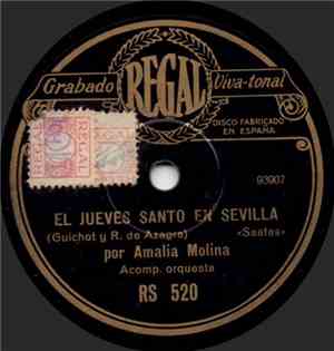 Amalia Molina - El Jueves Santo En Sevilla / Tonterías Gitanas