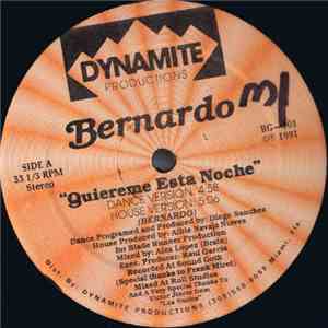 Bernardo - Quiereme Esta Noche / Love Me Tonight