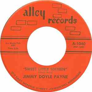 Jimmy Doyle Payne - Pen, Pencil And Telephone / Sweet Little Sixteen