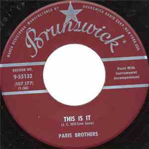 Paris Brothers - This Is It / Our Love's Here To Stay