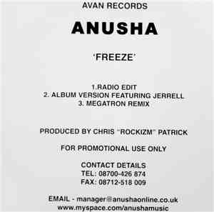 Anusha - Freeze