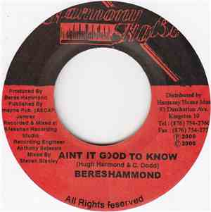 Beres Hammond - Aint It Good To Know