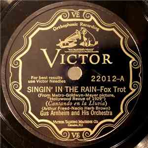 Gus Arnheim And His Orchestra / Nat Shilkret And The Victor Orchestra - Sin ...