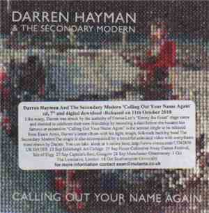 Darren Hayman & The Secondary Modern - Calling Out Your Name Again