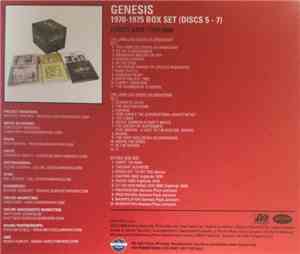 Genesis - 1970-1975 Box Set (Discs 5 - 7)