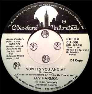 Jay Harmon  - Now It's You And Me / Now It's You And Me (Inst.)
