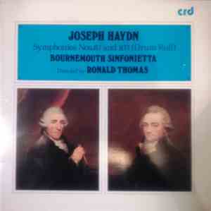 Joseph Haydn, Bournemouth Sinfonietta Directed By Ronald Thomas - Symphonie ...