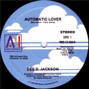 Dee D. Jackson - Automatic Lover