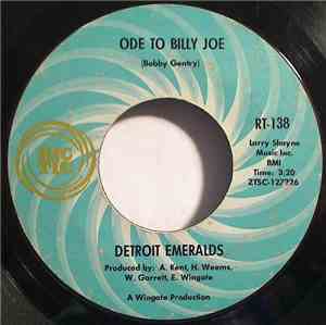 Detroit Emeralds - Shades Down / Ode To Billy Joe