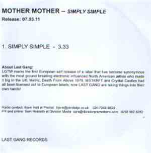 Mother Mother - Simply Simple