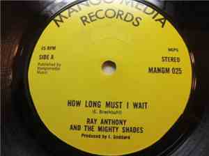 Ray Anthony  And The Mighty Shades - How Long Must I Wait
