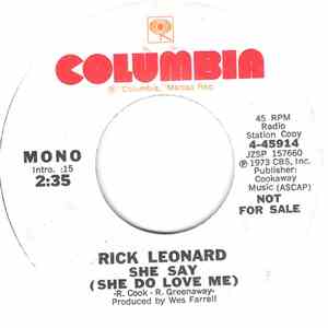 Rick Leonard  - She Say (She Do Love Me)