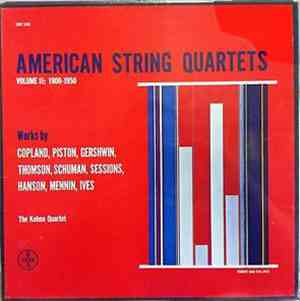 The Kohon String Quartet - American String Quartets Volume 2-(1900-1950)