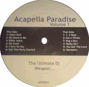 Various - Acapella Paradise Volume 1