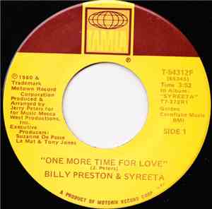 Billy Preston & Syreeta - One More Time For Love