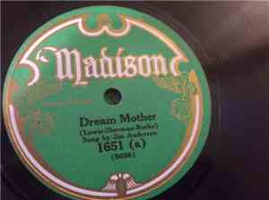 Jim Anderson  - Dream Mother / Moonbeam Girl Of Mine