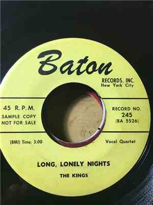 The Kings  - Long, Lonely Nights / Let Me Know