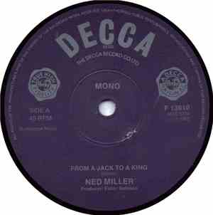 Ned Miller - From A Jack To A King