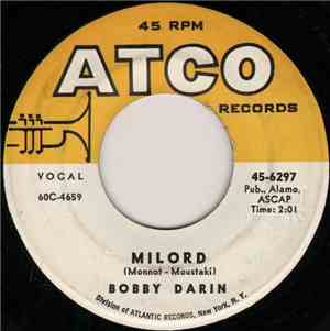 Bobby Darin - Milord / Golden Earrings