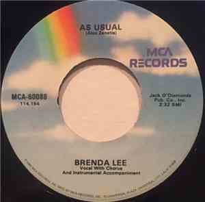Brenda Lee - As Usual / Too Many Rivers
