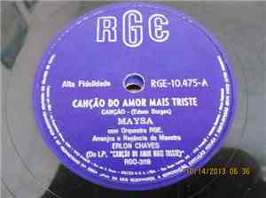 Maysa - Canção Do Amor Mais Triste / Mil Flôres