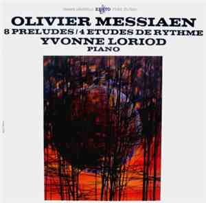 Olivier Messiaen, Yvonne Loriod - 8 Préludes / 4 Études De Rythme