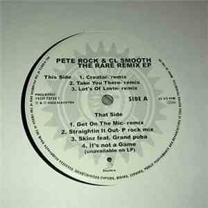 Pete Rock & C.L. Smooth - The Rare Remix Ep