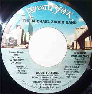 The Michael Zager Band - Soul To Soul
