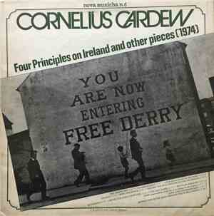 Cornelius Cardew - Four Principles On Ireland And Other Pieces 
