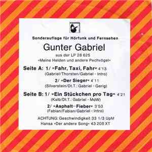 Gunter Gabriel - Fahr, Taxi, Fahr
