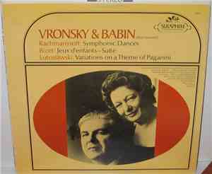 Vronsky & Victor Babin / Rachmaninoff, Bizet, Lutoslawski - Symphonc Dances ...