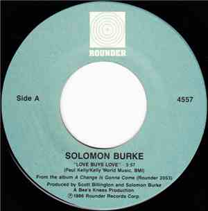 Solomon Burke - Love Buys Love / Don't Tell Me What A Man Won't Do For A Wo ...