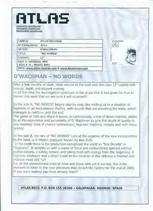 D'Wachman - No Words
