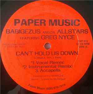 Babigezus And Da Allstars - Can't Hold Us Down
