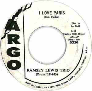 Ramsey Lewis Trio - I Love Paris / Song Of India