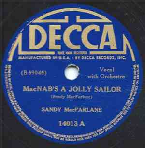 Sandy MacFarlane - MacNab's A Jolly Sailor / In The Mornin'