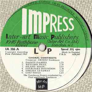 The Tomlinson Singers - Choral Contrasts