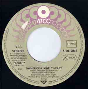 Yes - Owner Of A Lonely Heart