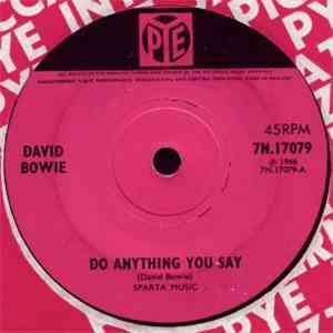 David Bowie - Do Anything You Say