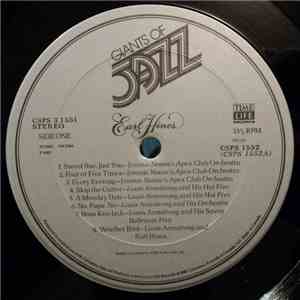 Earl Hines - Giants Of Jazz - Earl Hines
