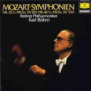 Mozart, Berliner Philharmoniker, Karl Böhm - Symphonien Nr. 25 G-Moll KV 18 ...