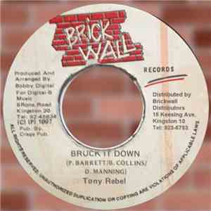 Tony Rebel - Bruck It Down