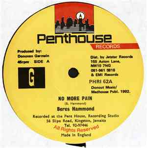 Beres Hammond - No More Pain