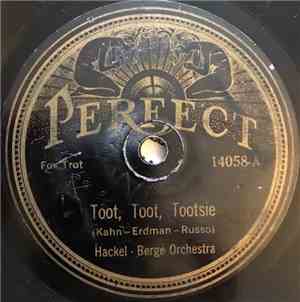 Hackel-Berge Orchestra / Majestic Dance Orchestra - Toot, Toot, Tootsie / I ...