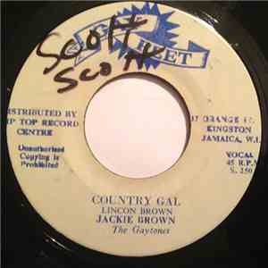 Jackie Brown / Drumbago & The Gaytones - Country Gal / Country Man