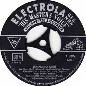 Benjamino Gigli - Benjamino Gigli Mit Chor Und Orchester