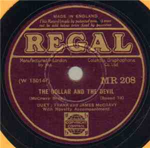 Frank And James McCravy / Frank Tuttle  - The Dollar And The Devil / The Ol ...